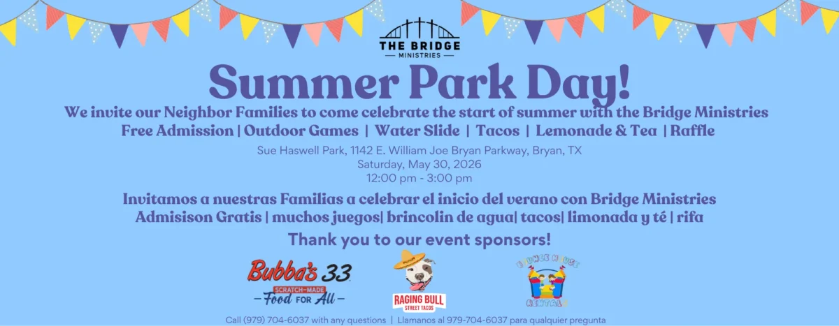 Summer Park Day banner