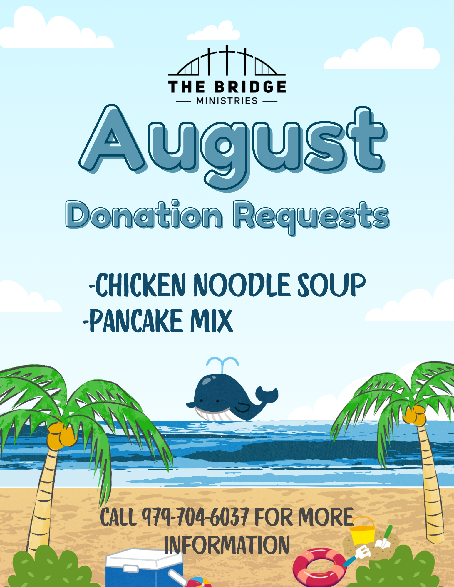 August 26 Donation Requests